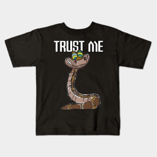 Kaa the Snake 'TRUST ME'  - Disney's The Jungle Book Kids T-Shirt